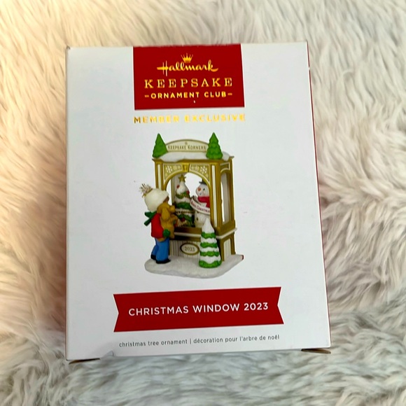 Hallmark Keepsake Christmas Window Ornament 2023 - Picture 1 of 4